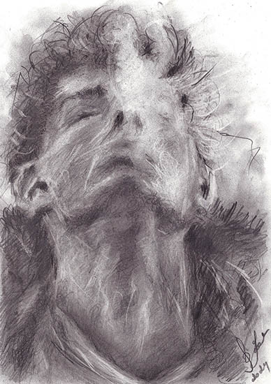 МечтыКарандаш/уголь. 2025