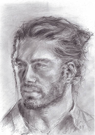 ФабрицциоКарандаш/уголь. 2024