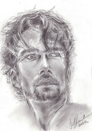 ПаолоКарандаш/уголь. 2024